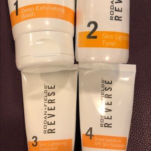 Reverse Lightening Steps 1,2,3,4 R&F